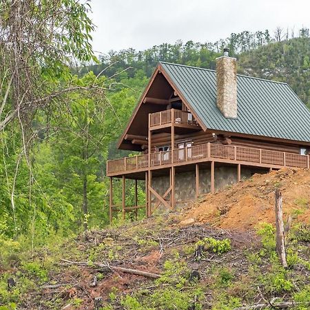 Sky Views - Panoramic Views Cabin Gatlinburg Eksteriør bilde