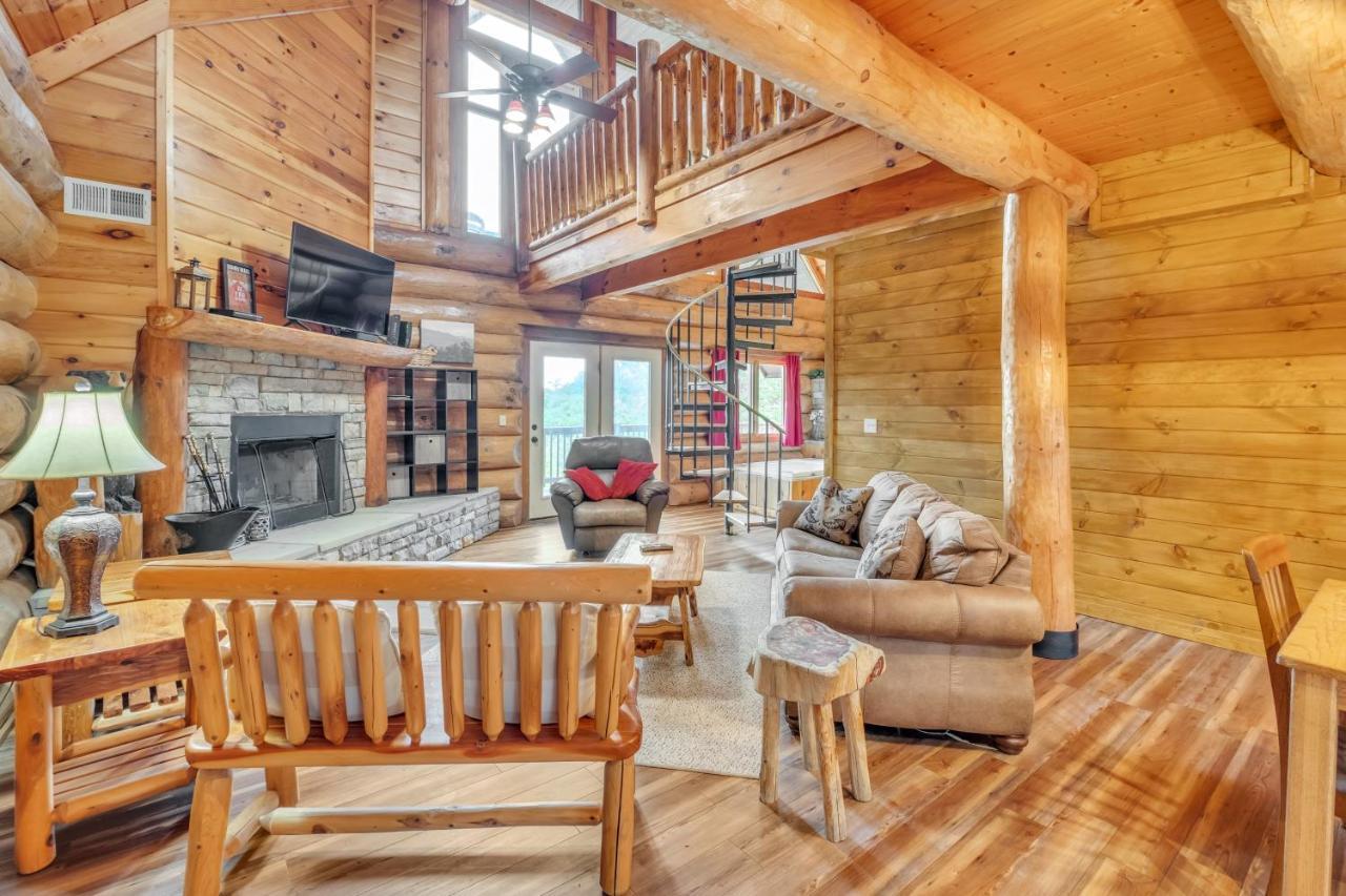 Sky Views - Panoramic Views Cabin Gatlinburg Eksteriør bilde