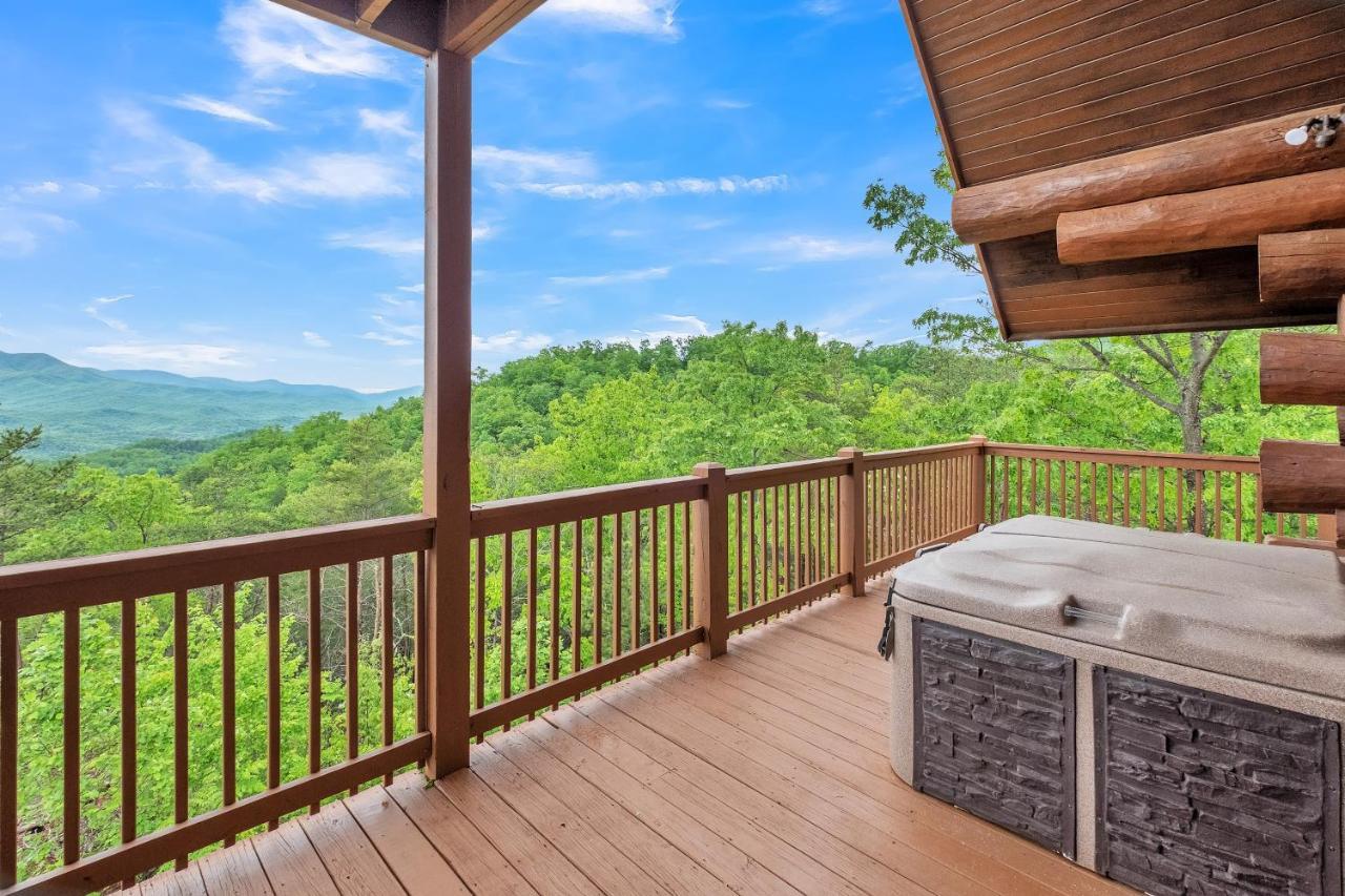 Sky Views - Panoramic Views Cabin Gatlinburg Eksteriør bilde